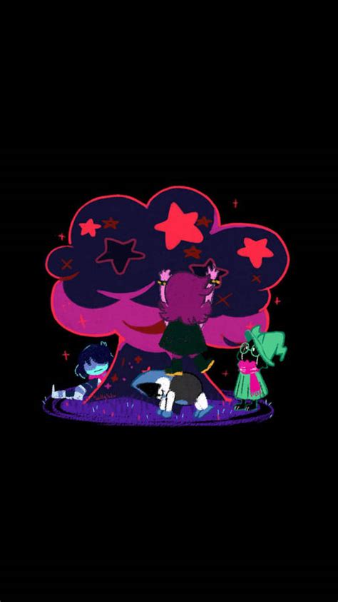 Download Ralsei Tree Star Wallpaper | Wallpapers.com