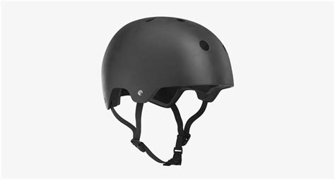 Casco De Skateboard Pure Black Modelo 3D 49 Max C4d Upk