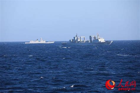 海軍第27、28批護航編隊亞丁灣會合 開展聯合護航 軍事 人民網