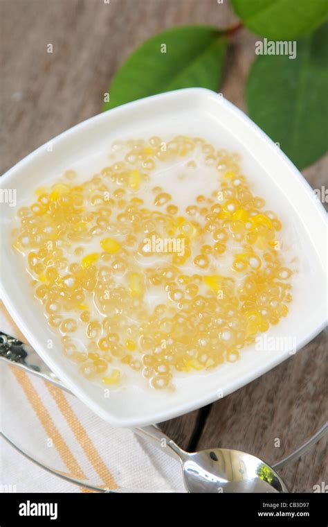 Tapioca With Coconut Milk