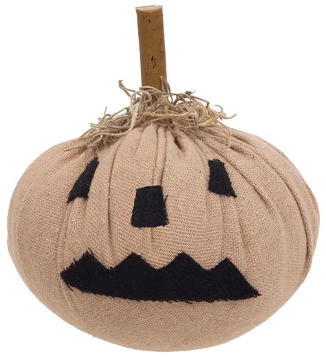 Stuffed Mini Primitive Jack O Lantern 3 Asstd