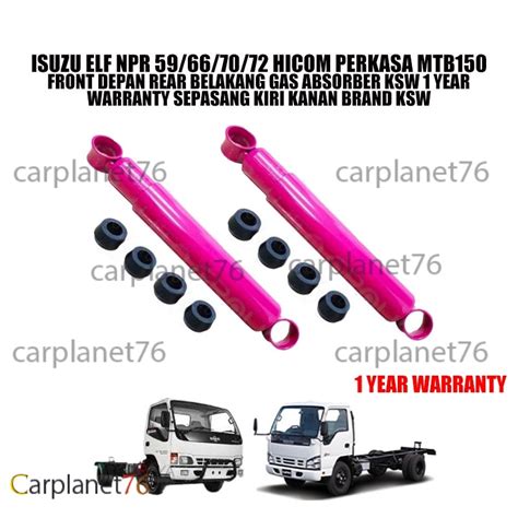 ISUZU ELF NPR 59 66 70 72 HICOM PERKASA MTB150 FRONT DEPAN REAR