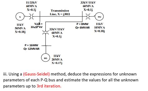 Solved 11 33kV 60MVA X 0 1j 11kV 50MVA X 0 18j Transmission Chegg