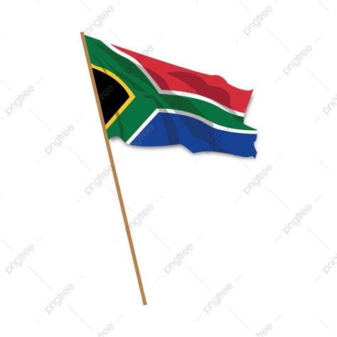 Bandera Nacional De Sudáfrica PNG Sudáfrica Bandera Bandera De