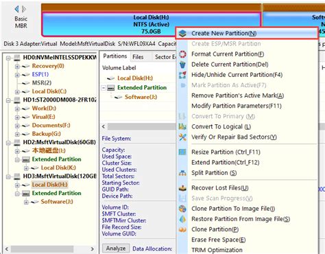 How To Create New Partition With Free Partition Manager Diskgenius