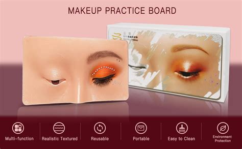 Makeup Face Practice Board 3d Realistic Silicone Pad The Perfect Aid To Practicing