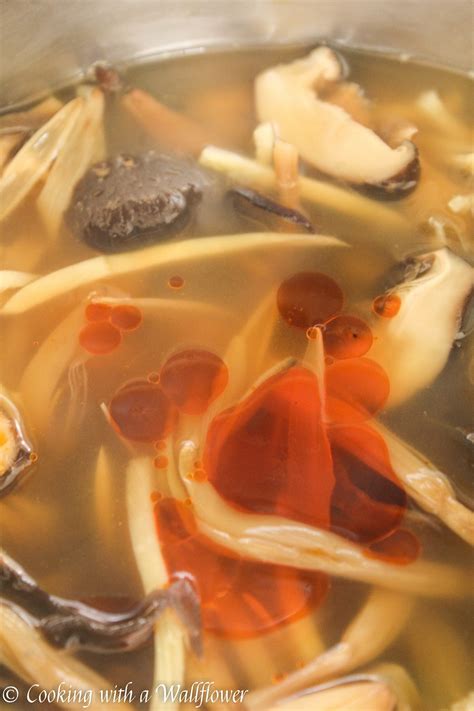 Chinese Hot And Sour Soup With Eggrolls Cooking With A Wallflower