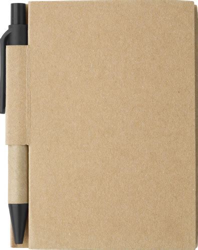 25 pcs Personnalisé Carnet A5 Carton de lait recyclé Incl stylo à