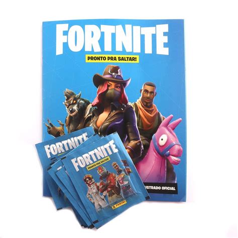 Lbum De Figurinhas Fortnite Amazon Br Casa