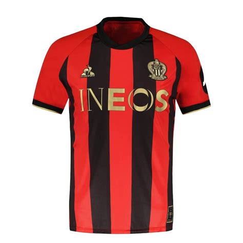 Nova Camisa Titular Do Ogc Nice Le Coq Sportif Mdf