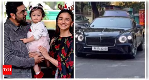 Ranbir Kapoor And Alia Bhatt Step Out For A Drive With Daughter Raha In