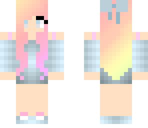 Cute Pastel Girl | Minecraft Skin