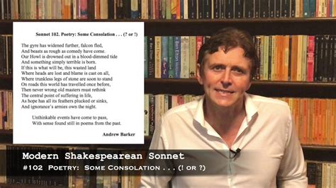 Modern Shakespearean Sonnet 102 Poetry Some Consolation Or