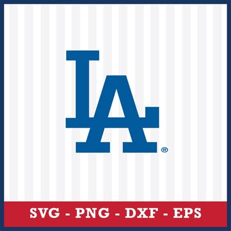 Los Angeles Dodgers Svg Los Angeles Dodgers Logo Svg Baseb Inspire