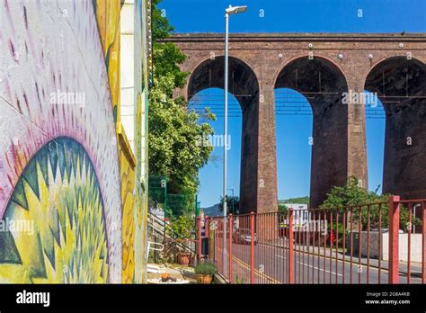 The Victorian Railway Viaduct Bridge Spanning Foord Road In