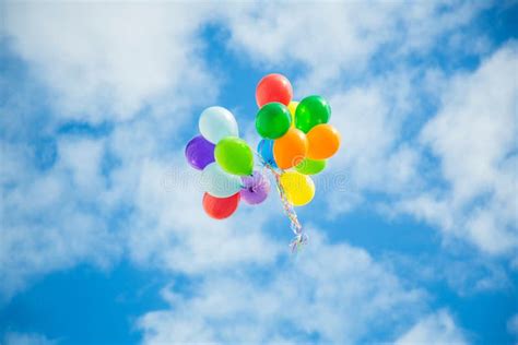 Balloons In The Sky Photography Wallpaper