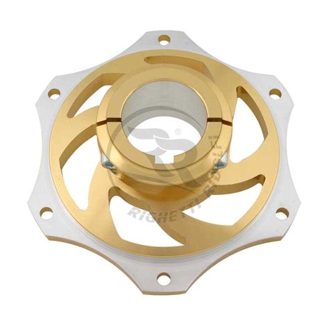 Mm Aluminium Sprocket Carrier Gold Anodized Dmj Racing