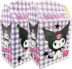 Cajas Para Dulceros Personajes Kuromi My Melody Para Fiesta