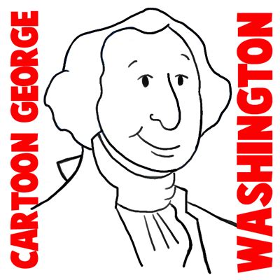 George Washington Drawing Easy We will show you how to draw george ...