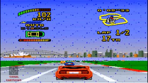 Top Gear 2 Super Nintendo SNES Gameplay Australasia Sydney