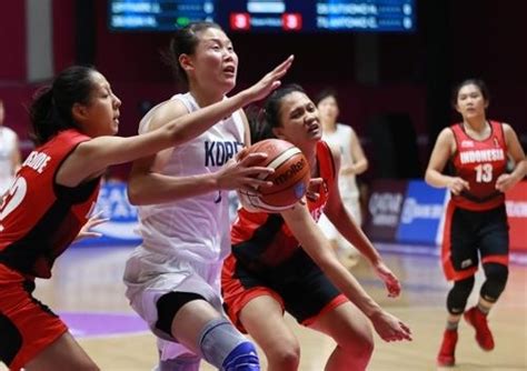 Asian Games Unified Korean Team Routs Indonesia In Womens Hoops