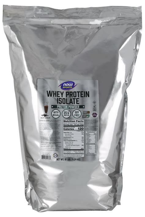 Whey Protein Isolate Chocolate Protein Powder Now Foods