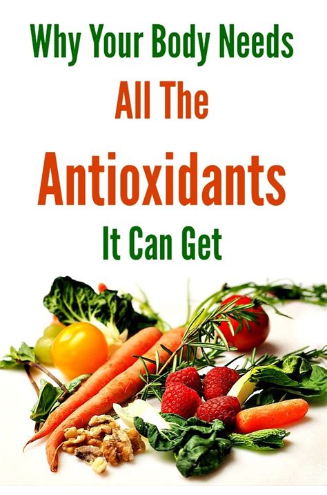 Why Your Body Needs All The Antioxidants It Can Get UrbanNaturale