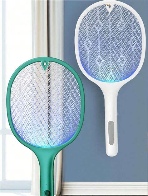 A Rechargeable Mosquito Swatter, Which Combines Mosquito Lamp And Insect Swatter, Suitable For ...