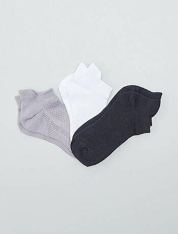 Lot De 6 Paires De Chaussettes Unisex Puma Gris Kiabi 15 00