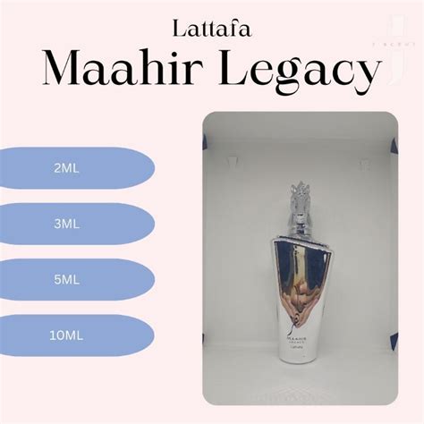 Decant Lattafa Maahir Legacy Pdm Sedley Alt Shopee Philippines