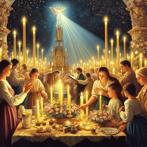 Premium Photo Candlemas Day Background Images Candlemas Celebration