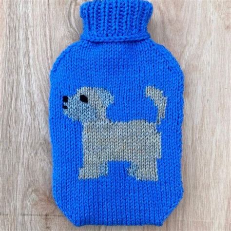 Hemp Leaf Hot Water Bottle Cover Knitting Pattern For A Litre Hot Water Bottle Chunky Bulky
