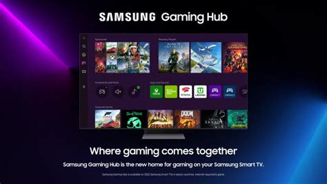 Samsung Disponibiliza O Gaming Hub Para As Smart TVs E Monitores De 2021