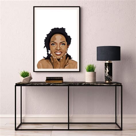 Lauren Hill Art Lauryn Hill Print Lauryn Hill Poster Music Poster