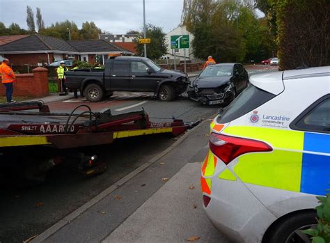 A59 Closed At Burscough After Three Car Crash