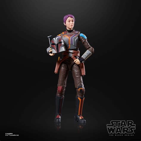 Hasbro Debuts Star Wars Ahsoka Sabine Wren Black Series Figure