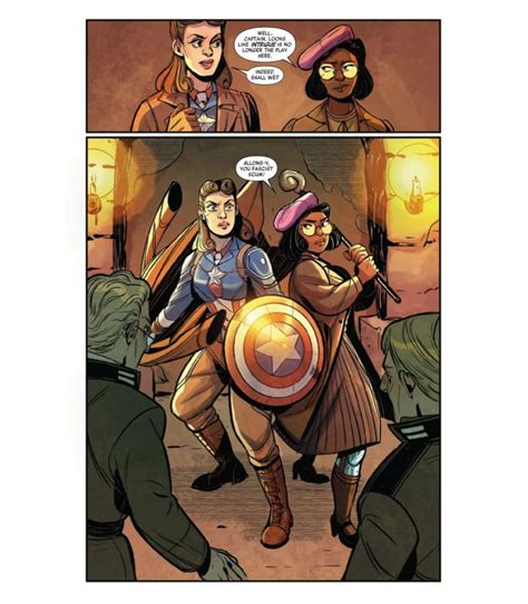 Peggy Carter Wears Captain America’s Shield In New Marvel Series