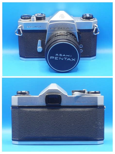 【やや傷や汚れあり】ペンタックス 旭光学工業 フィルム一眼レフカメラpentax Spレンズsmc Takumar 55mm F18