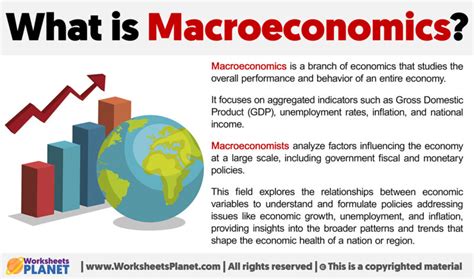 What is Macroeconomics | Definition of Macroeconomics 