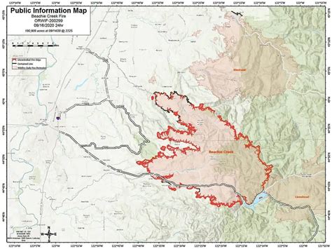 Beachie Creek Fire Update September 16 2020 Central Oregon Fire