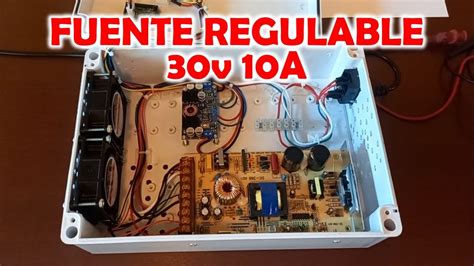 Fuente Regulable V A Dise O Y Fabricaci N Youtube