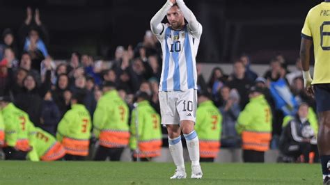 Tranquilidad en la Selección y en Miami Lionel Messi no está lesionado