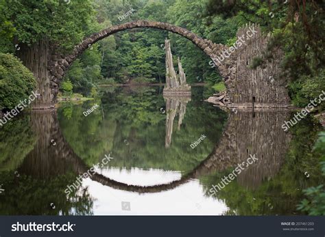 Rakotz Bridge Kromlau Stock Photo 207461203 | Shutterstock