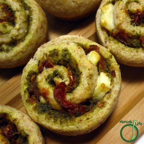 Sun Dried Tomato Pesto Swirl Biscuits Morsels Of Life