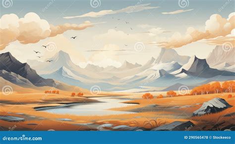 Tundra Landscape Illustration: Vancouver School Mural Inspired by Arts ...