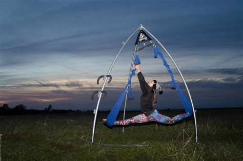 aerial-yoga-stand-header-andrea | Yoga Swings, Trapeze & Stands Since 2001