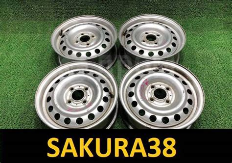 Штампованные диски R14*5J 4*100 +38 ЦО60.1 4шт Nissan (F07), 14", 1 шт ...