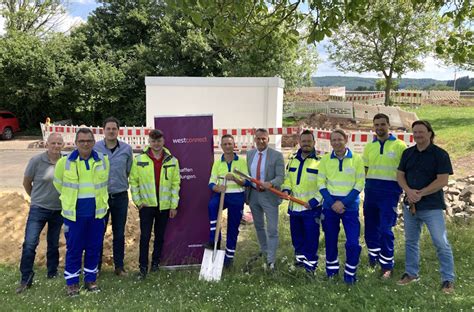 Spatenstich Westconnect Startet Glasfaserausbau In Wittlich