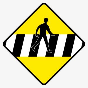 Open Road Safety Signs For Pedestrians PNG Image Transparent PNG