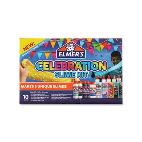 Elmer S Slime Celebration Kit EPI2091060 Shoplet